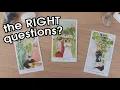 How to ask the RIGHT QUESTIONS for your tarot reading to get clarity