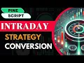 Transform Any Strategy for Intraday Trading in Pine Script Pro Trading Art