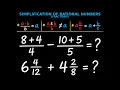 Simplification of Rational Numbers Fractions Common Mistakes Explained