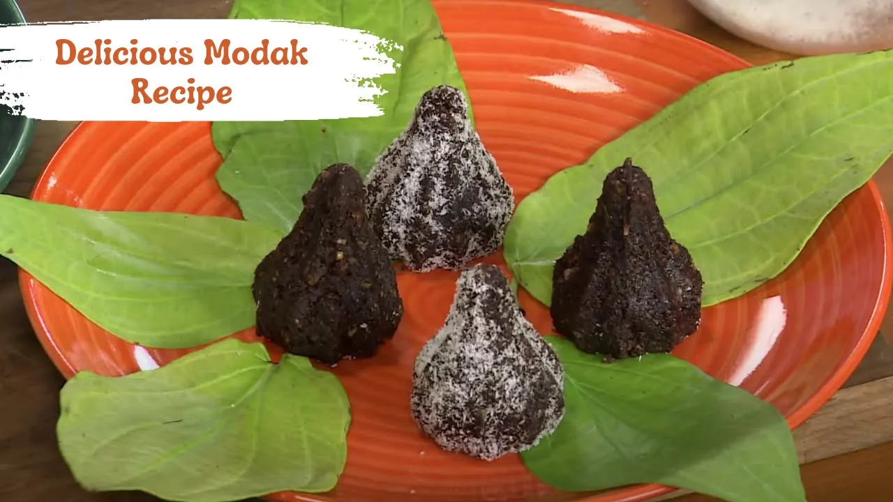                Modak Recipe   Chocolate Coco Modak