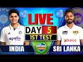 Live IND vs SL Day 5 1st Test Cricket Live Match Today Score Commentary India v Sri Lanka