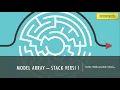 Cara Mudah Belajar Bahasa Java - Model Array Stack Tumpukan versi 1