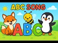 Lagu ABC Song for Kids | Learn the Alphabet from A to Z with Animals! 🎵 Phonics Nursery Rhyme