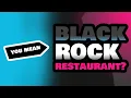Black Rock Restaurant In Brandon Florida