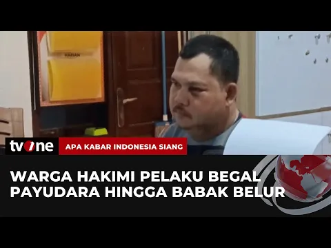 Begal Payudara Babak Belur Dihajar Warga