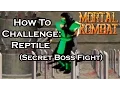 Download Lagu Mortal Kombat 1 - Secret Boss Fight: How To Challenge Reptile