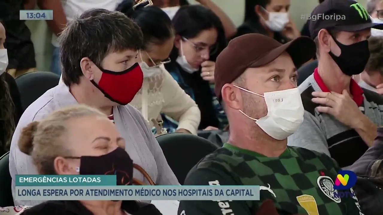 Longa espera por atendimento médico nos hospitais de Florianópolis gera lotação nas UPAS