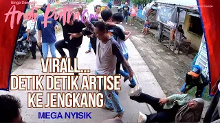 mega nyisik artise kejengkang singa depok andi putra one pesta hajat ibu nuryati