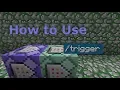 How to make CUSTOM COMMANDS with trigger Minecraft Command Block
