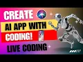 Create AI code generate app using HTML CSS JavaScript beginner to Pro