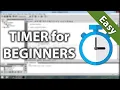 How to code a TIMER in Java Java Tutorial