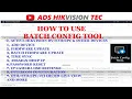 Hikvision Batch Configuration Tool