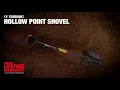 TOUGHBUILT Hollow Point Shovel - D-Handle