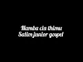 Lagu NAMBA CIA THIMU - SALIM JUNIOR GOSPEL SONGS 