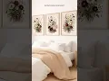 Boho Wildflower Print Set Rustic Home Decor