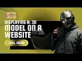 Displaying a 3D Model on a Website with THREE js HTML CSS JavaScript CHILL ASMR