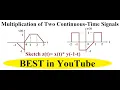 Multiplication of Two Continuous-Time Signals Basic Operations on Signals Example 1