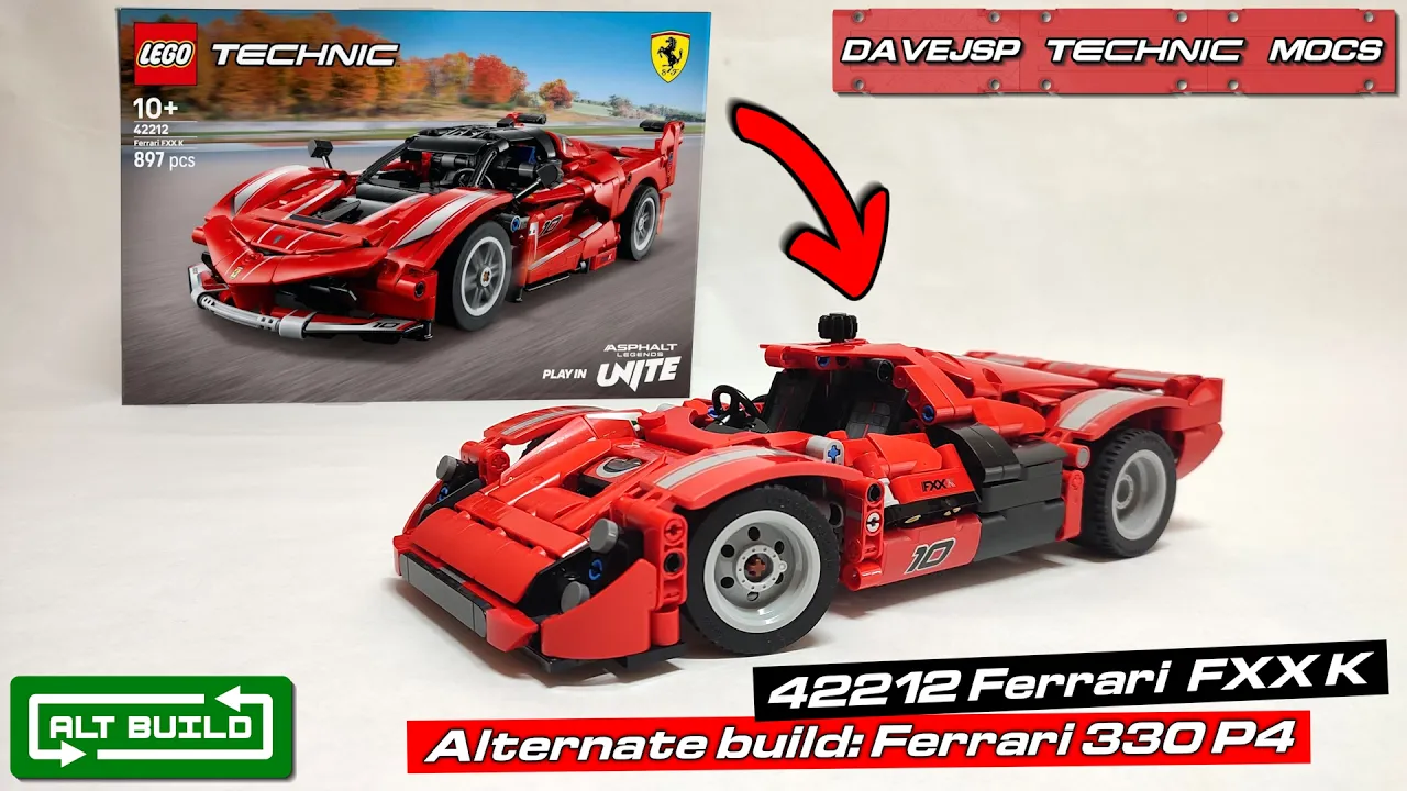 Lego Technic MOC 42212 Ferrari 330 P4 Video Showcase