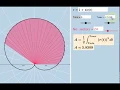 Area within Polar Coordinates Dynamic and Modifiable GeoGebra Illustrator