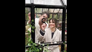 ثنائي مسلسل الغرفه المجاوره أونور وداريا من خلف الكواليس Yandakioda Onurseyityaran Deryapınarak 