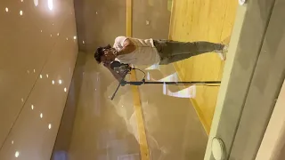 لايف امين خطاب وهو بيسجل اغنيه جديد مع الموسيقار     اووعي يفوتك    دندنها