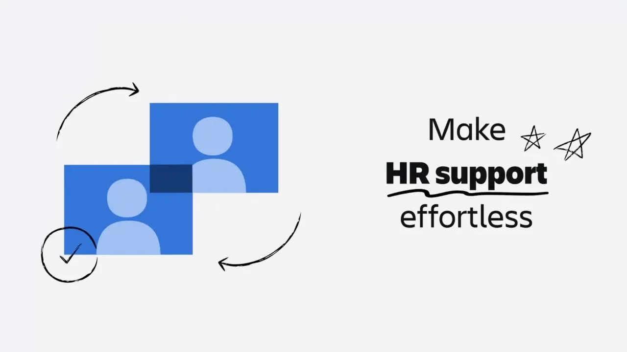Jira Service Management HR support video
