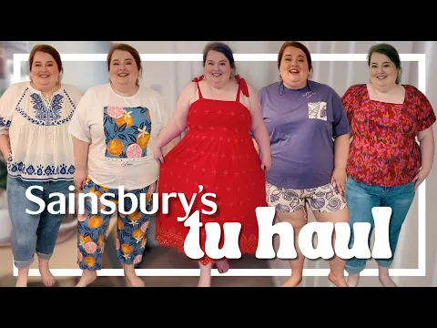 Download MP3 TU SAINSBURY'S SUMMER HAUL | plus size fashion try on | 2024