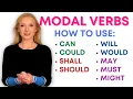 Download Lagu MODAL VERBS: All you need to know about CAN, COULD, MAY, MIGHT, MUST, SHOULD, SHALL, WILL and WOULD