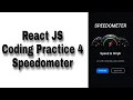 Speedometer Coding Pratice 4 ReactJS Frontend
