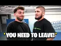 Lagu Adin Ross wordt door Khabib onder druk gezet tijdens Islam’s trainingssessie!