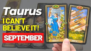 TAURUS - "One in a Million Message...I'm Shocked" September 14th - 20th Tarot Reading
