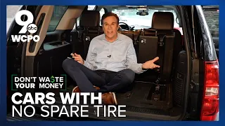 Why many cars no longer have spare tires and what to do