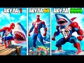 Upgrading to Shark SPIDERMAN in GTA 5