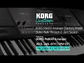 KORG Pa600 Arranger | Doorloop van fabrieksinstellingen en jamsessie