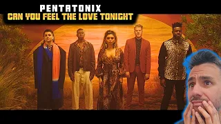 Download Pentatonix - Can You Feel the Love Tonight (Official Video) REACTION - First Time Hearing It MP3
