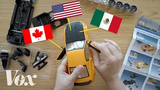 usmca vs nafta explained with a toy car