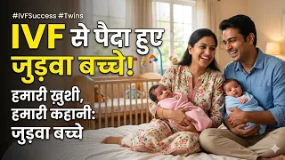 शादी के 7 साल बाद हुआ जुड़वा बच्चा IVF का कमाल! एक साथ 2 बच्चों का जन्म! Crysta IVF