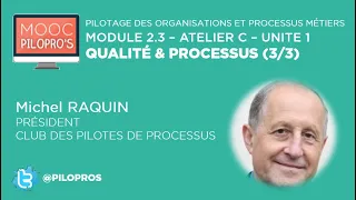 Qualité et approche processus - Norme ISO 9001 (3/3)