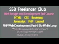 Web Devl opment - PHP Part-Part