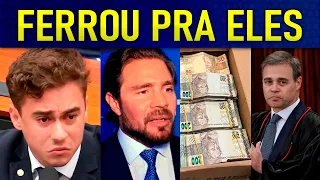 PRlSÃO DE NIKOLAS PEDIDA E ELE CH0RA CONFESSA CRlME!! MALAS DE DINHEIRO PROS BOLSONAROS DELATADAS!!