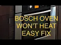 Bosch Oven - Bake Element