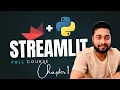 Complete Streamlit Tutorial in Hindi - The Only Guide You ll Ever Need