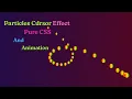 Particles Cursor Effect Using HTML CSS JAVASCRIPT Tutorial 2026