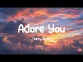 Harry Styles - Adore You (Lyrics)