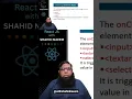 onChange Event in ReactJS ReactJS Tutorial P21