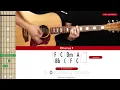 Flake Guitar Cover Jack Johnson 🎸|Tabs + Chords|