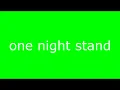 one night stand instrumental