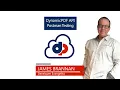 Testing using Postman - DynamicPDF API