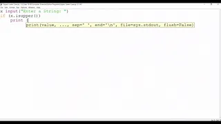 Python Program to Convert Upper Case To Lower Case Lower Case to Upper Case