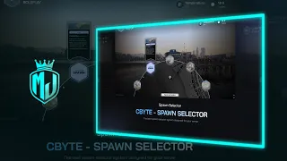 FREE Modern Spawn Selector UI Multi-Framework Support MJ DEVELOPMENT